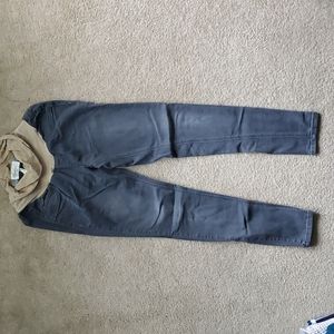 Jessica Simpson gray maternity jeans, size M
